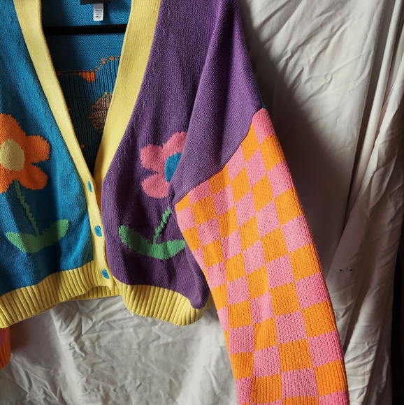 Lazy Oaf Flower Garden Cardigan - Picture 2 of 8